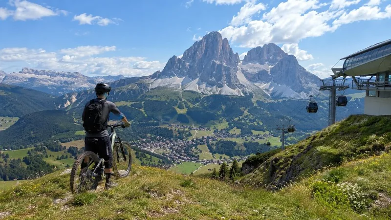 E-Bike Tour Seceda Evolution from Selva