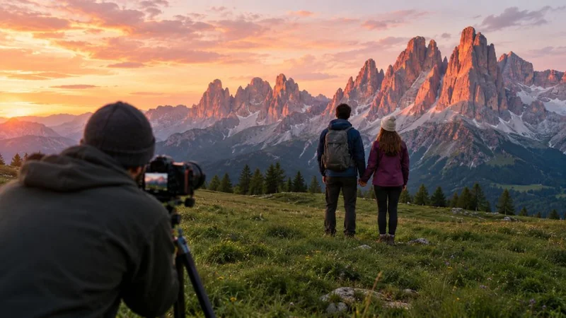 Private Photo Session in Val Gardena